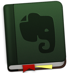 Evernote Green 2 Bookmark Icon 256x256 png